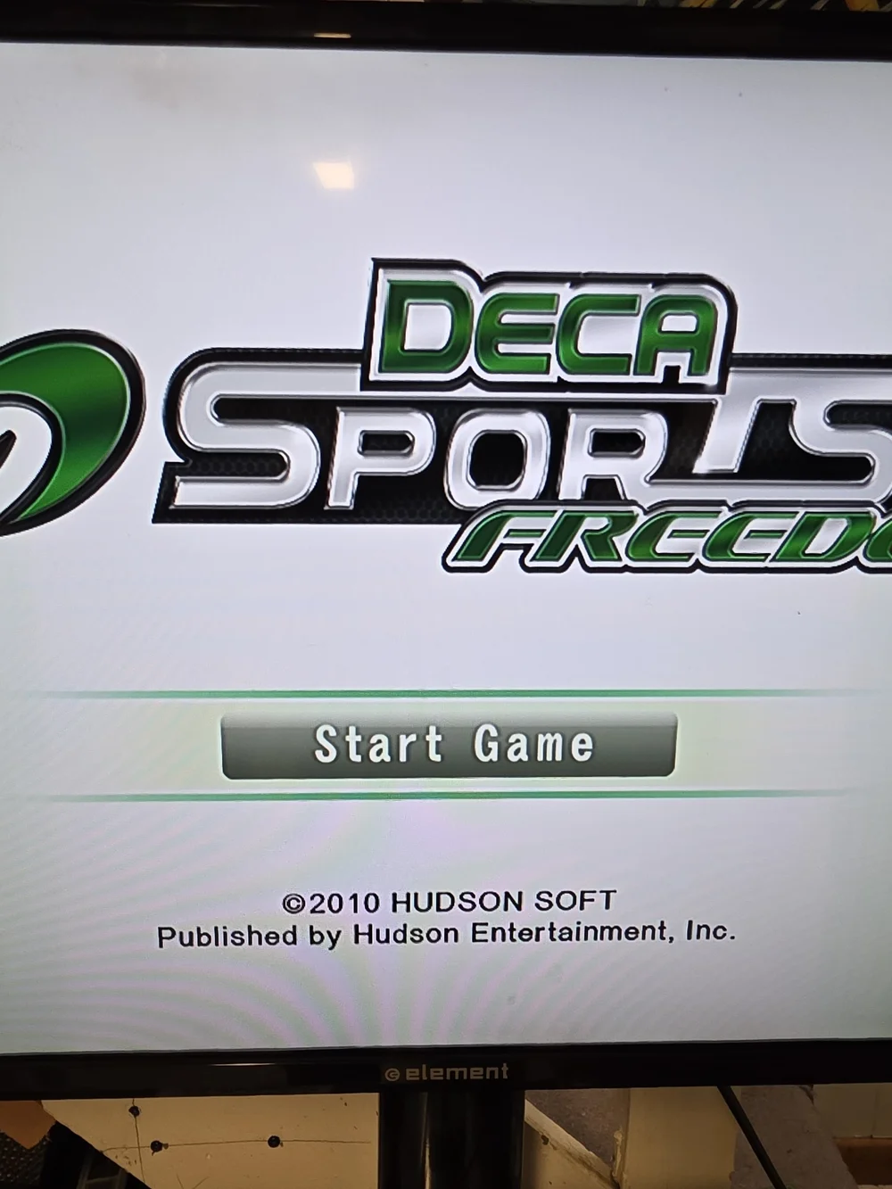 Deca Sports Freedom Xbox 360 Kinect Complete Tested Working Hudson Soft 2010